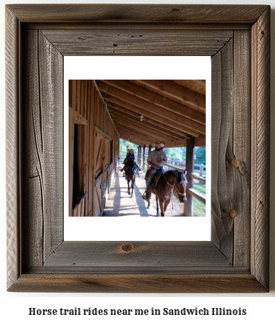 horse trail rides near me in Sandwich, Illinois